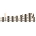 Flex-Track(TM) Turnouts - Code 83 5 -- Left Hand, On30 Micro Engineering 14403