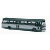 1959 GMC TDH-5301 Fishbowl City Bus - Assembled -- Green, Silver, HO, Busch Gmbh & Co Kg 44500