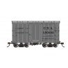18′ Wood Boxcar with Murphy Roof 2-Pack - Ready to Run - Spectrum(R) -- U.S.A. 120096, 120103 (, On30, Bachmann Industries 265