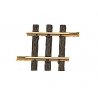 Straight Track -- 3-1/4′ 8.2cm, G LGB 10080