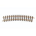 R3 Curved Track -- 22.5-Degree, 8`2` Diameter, G, LGB 16000