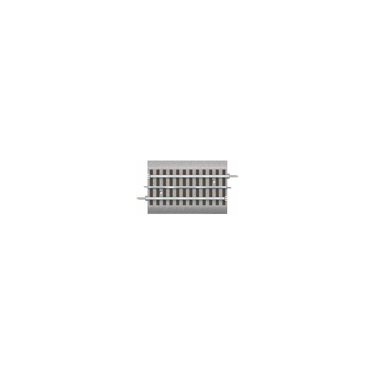 FasTrack(TM) Track w/Roadbed - 3-Rail -- 1/2 Straight Track - 5′ 12.7cm, O Lionel 612024