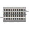 FasTrack(TM) Track w/Roadbed - 3-Rail -- 1/2 Straight Track - 5′ 12.7cm, O Lionel 612024