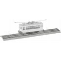Trolley Announcement Track Section - FasTrack(R) - 15′ 38.1cm -- Stops Trolley, Plays up to 3 Recordable Messages, O, Lionel 6