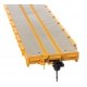 60′ Pullman-Standard Flatcar - Ready to Run -- Trailer-Train OTTX 90075 (Farm machinery yellow, black, HO, WalthersMainline 54