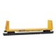 61` 8` Bulkhead Flatcar - Ready to Run -- TTX TTPX 81318 (yellow, black, red logo), N, Micro Trains Line 5400461