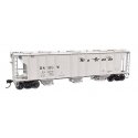 50′ Pullman-Standard PS-2 2893 3-Bay Covered Hopper - Ready to Run -- Denver & Rio Grande Western(TM), HO, WalthersMainline 70