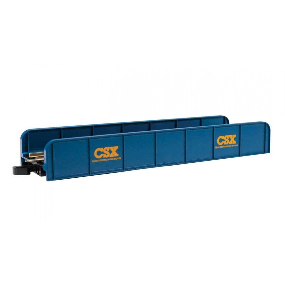 Girder Bridge w/Nickel Silver Rail - E-Z Track(R) -- CSX (blue, yellow), N Bachmann Industries 44652