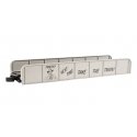 Girder Bridge w/Nickel Silver Rail - E-Z Track(R) -- Take the Train (gray, black), N, Bachmann Industries 44653