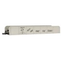 Girder Bridge - E-Z Track(R) - Assembled -- `Next Time Take the Train` (gray) - 10-1/2` 26.7cm Long, HO, Bachmann Industries 446