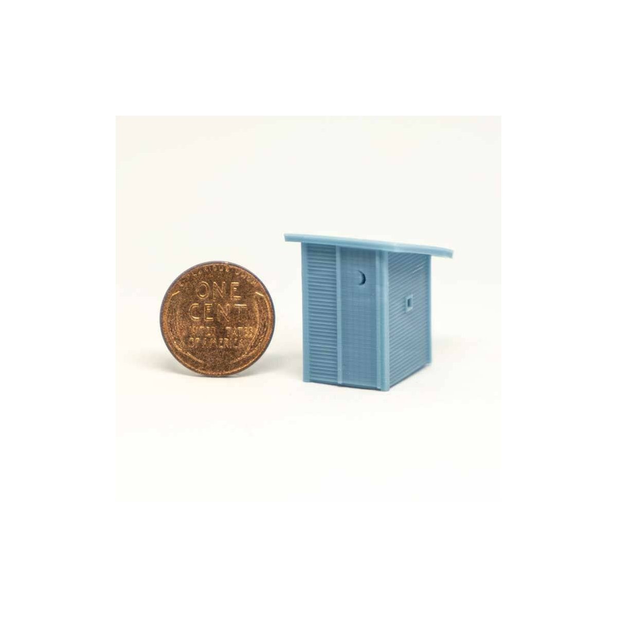 WPA-Style Outhouse, HO ALL SCALE MINIATURES 871943