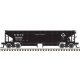 70-Ton Hart Ballast Car - Ready to Run - Master(R) -- Erie 39825 (black, white), HO, Atlas Model Railroad Co. 20006802