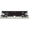 70-Ton Hart Ballast Car - Ready to Run - Master(R) -- Erie 39825 (black, white), HO, Atlas Model Railroad Co. 20006802