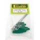 Tortoise(TM) Switch Machine Replacement Parts -- Spring Wire, Retaining Screws & Fulcrum - 6 Sets, ALL Circuitron 6500