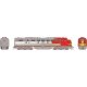 EMD E8A - Sound and DCC -- Santa Fe 80L (Warbonnet, silver, red), HO, Rapido Trains Inc 28572