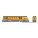 GE C36-7 - Sound and DCC -- Union Pacific 9036 (1988 Relettered, Armour Yellow, gray, red), HO, Rapido Trains Inc 42632