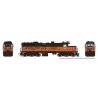 EMD SD10 Low Nose - ESU LokSound and DCC -- Milwaukee Road 546 (orange, black Billboard Lettering), HO, Rapido Trains Inc 50631
