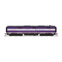 EMD E7B - Sound & DCC - Paragon4(TM) -- Atlantic Coast Line 763B (purple, silver, yellow), N, Broadway Limited Imports 8762