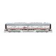 EMD E8B - Standard DC - Stealth Series -- Santa Fe 84A (Warbonnet, silver, red), N, Broadway Limited Imports 8841