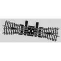 K Track -- Manual Double Slip Switch, HO, Marklin, Inc 2275