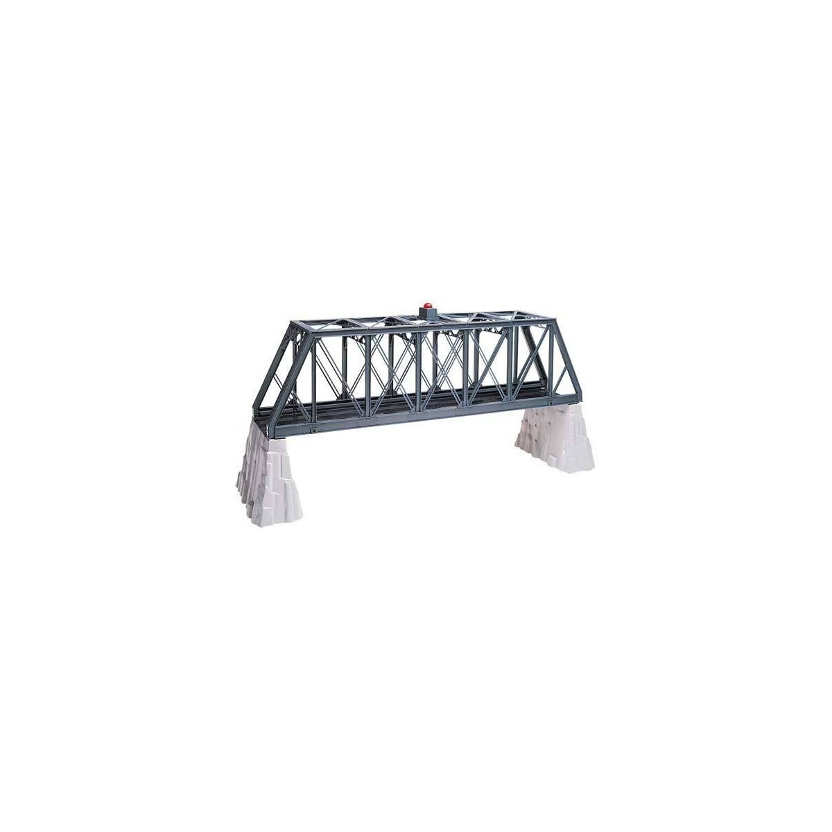 Through-Truss Bridge -- Kit - 26-1/8 x 7-1/2 x 12-1/2′ 66.4 x 19.1 x 31.8cm, O Lionel 2130130