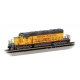 EMD SD40-2 - Econami(TM) Sound and DCC -- Union Pacific 3450 (Armour Yellow, gray, red, Large Lett, N, Bachmann Industries 67077