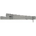 Code 100 Mark V Turnout - Customline(R) -- No. 6 Right, HO, Atlas Model Railroad Co. 394