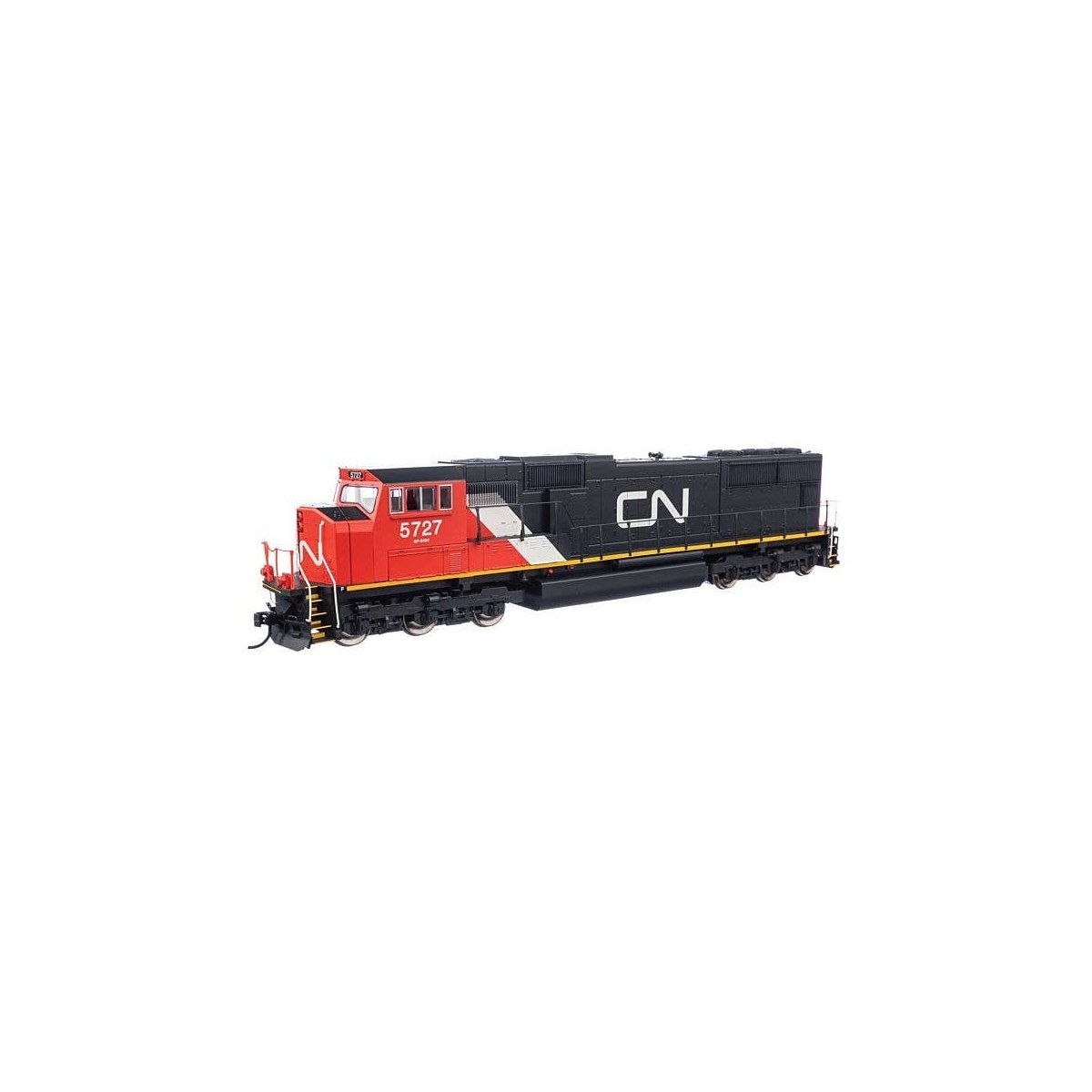 EMD SD75I - Standard DC -- Canadian National 5727, HO, WalthersMainline 11006