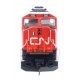 EMD SD75I - Standard DC -- Canadian National 5682, HO, WalthersMainline 11005