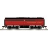 Alco FB1 - Standard DC - Master(TM) Silver -- Gulf, Mobile & Ohio B22 (maroon, red, black), N, Atlas Model Railroad Co. 40004549