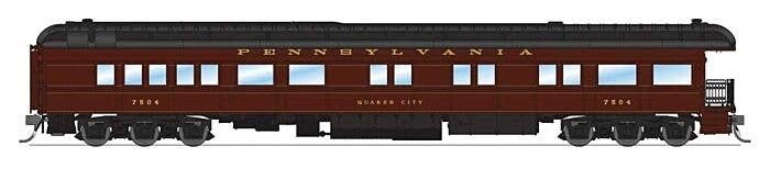 PRR Class Z74D Business Observation Car - Ready to Run -- Pennsylvania Railroad 7510 Pittsbur, HO, Broadway Limited Imports 8972