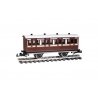 TobyÕs Museum Coach - Ready to Run - Thomas & Friends(TM) -- Brown, White, G, Bachmann Industries 97007