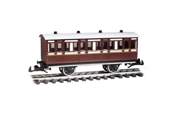 TobyÕs Museum Coach - Ready to Run - Thomas & Friends(TM) -- Brown, White, G, Bachmann Industries 97007