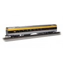 Siemens Venture Coach - VIA Version - Ready to Run -- VIA Rail Canada 2600 (gray, black, yellow), HO, Bachmann Industries 74507