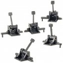 Operating Ground Throw -- Sprung .190′ Travel 202 pkg(5), HO, Caboose Industries 5202