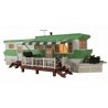 Grillin′ & Chillin′ Trailer w/Lights - Built-&-Ready(R) Landmark Structure(R) -- Assembled, O Woodland Scenics 5861