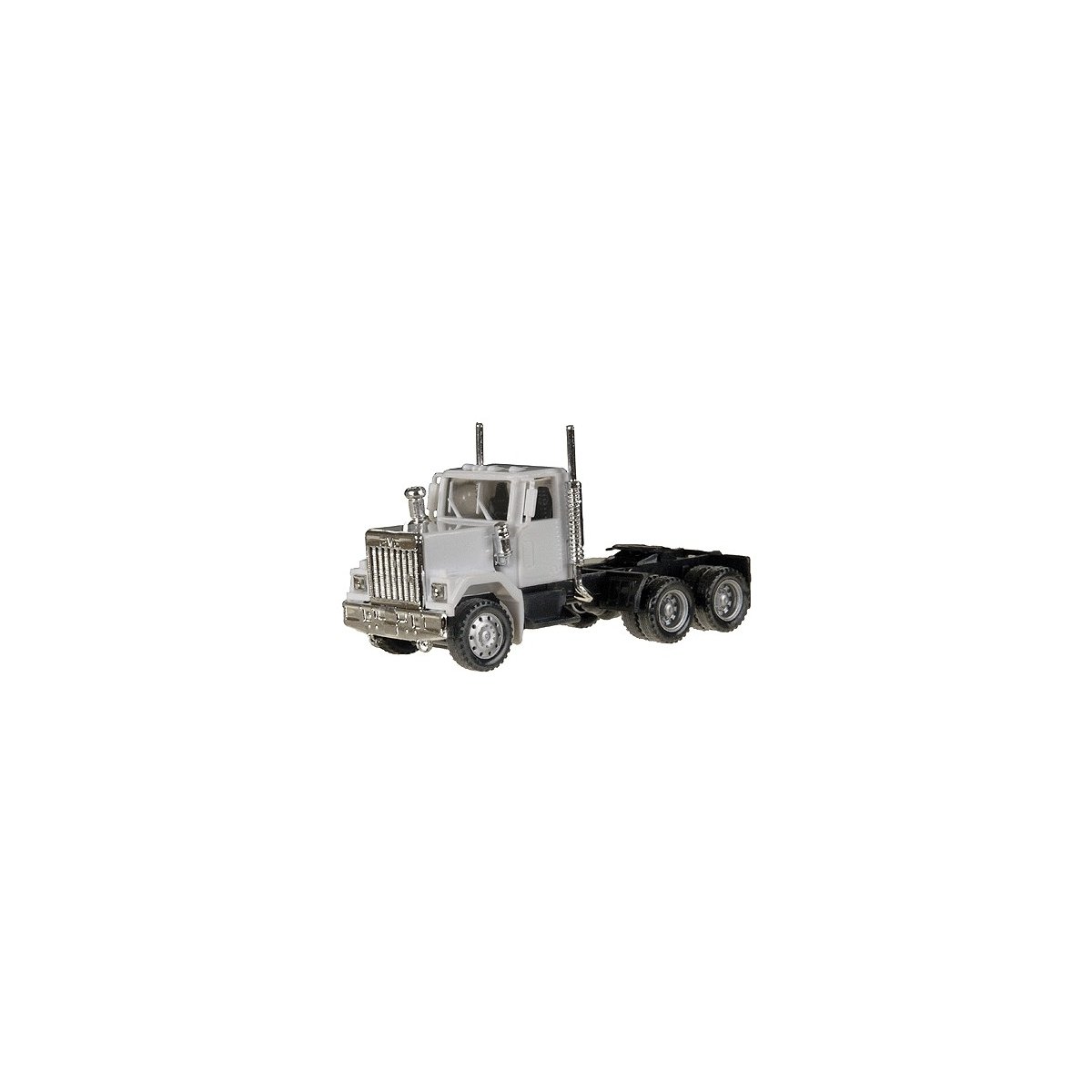 American Trucks - Tractor Only - GMC -- General Conventional w/Short Chassis - Unpainted (white), HO Herpa Models 15234