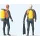 Recreation & Sports -- Divers pkg(4), HO, Preiser Kg 10693
