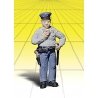 Scenic Accents(R) Figures -- Cop w/Doughnut, G, Woodland Scenics 2532