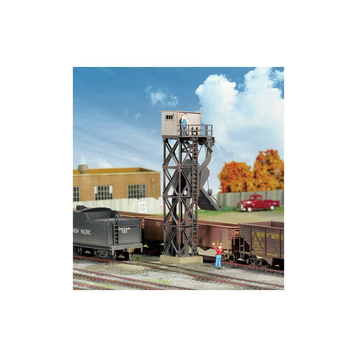Cinder Conveyor & Ash Pit -- Kit, HO Walthers Cornerstone 3181