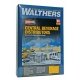 Central Beverage Distributors with Office Annex -- Kit - 15-15/16 x 8 x 4′ 40.4 x 20.3 x 10.1cm, HO Walthers Cornerstone 4042