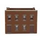 Gemini Building -- Assembled - 4-1/4 x 3-5/8 x 3-3/8′ 10.7 x 9.2 x 8.5cm, HO WalthersTrainline 806