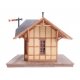Victoria Springs Station -- Kit - 4-7/16 x 3-13/16 x 3-5/16′ 11.2 x 9.6 x 8.4cm, HO Walthers Cornerstone 3555