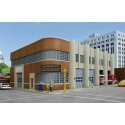 Fire Department Headquarters -- Kit - 9-1/8 x 11-13/16 x 5-5/8′ 23.5 x 30 x 14.3cm, HO, Walthers Cornerstone 3765