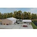 Vehicle Maintenance Facility -- Kit - Set of Five Buildings, HO Walthers Cornerstone 4122