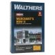 Merchant′s Row II -- Kit - 6-1/4 x 3-1/2 x 3-5/8′ 15.9 x 8.9 x 9.2cm, N Walthers Cornerstone 3224