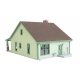 Craftsman Bungalow -- Kit - 7 x 4-7/16 x 3-7/8′ 17.7 x 4.4 x 9.8cm, HO Walthers Cornerstone 3797