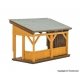 Porch -- Kit - 5.5 x 3.1 x 3.5cm, HO Kibri 38358