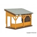 Porch -- Kit - 5.5 x 3.1 x 3.5cm, HO, Kibri 38358