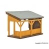 Porch -- Kit - 5.5 x 3.1 x 3.5cm, HO Kibri 38358